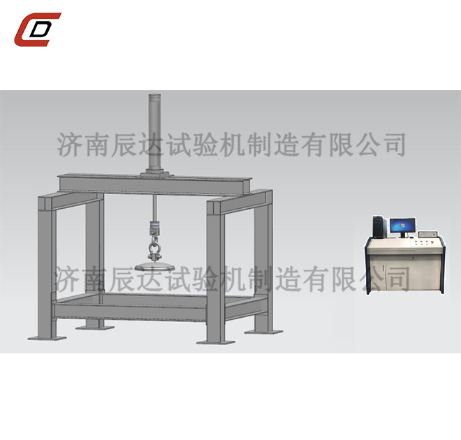 邊坡柔性防護網系統抗頂破力試驗機的工作原理是什么？